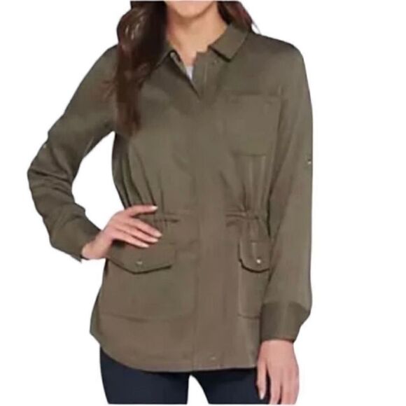 Kelly by Clinton &Kelly Oversized Anorak Jacket.
(Size XS) - Picture 1 of 6